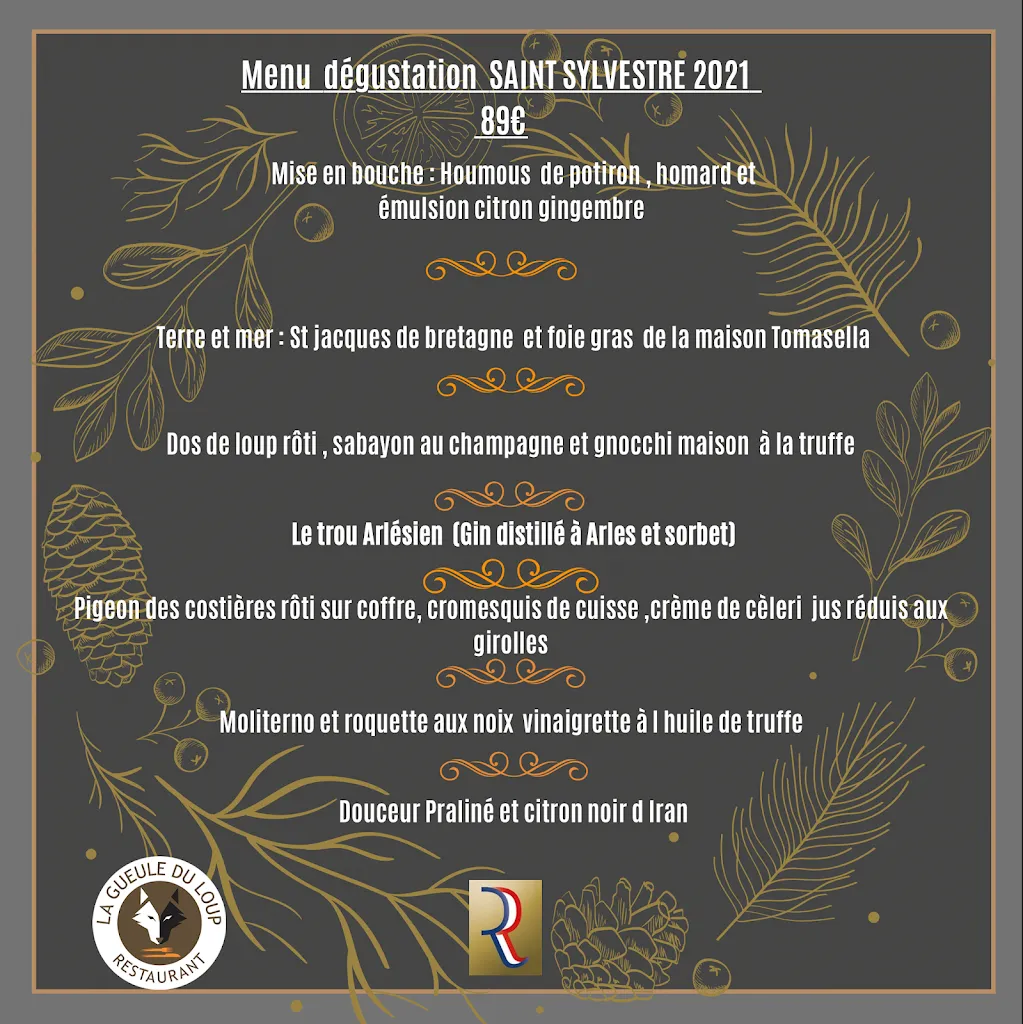 Menu_La Gueule du Loup_Arles_immagine_4