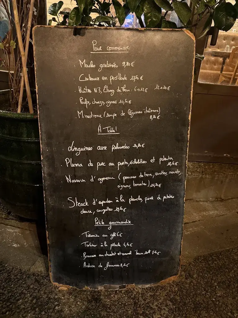 Menu_Bistrot populaire_Arles_image_2