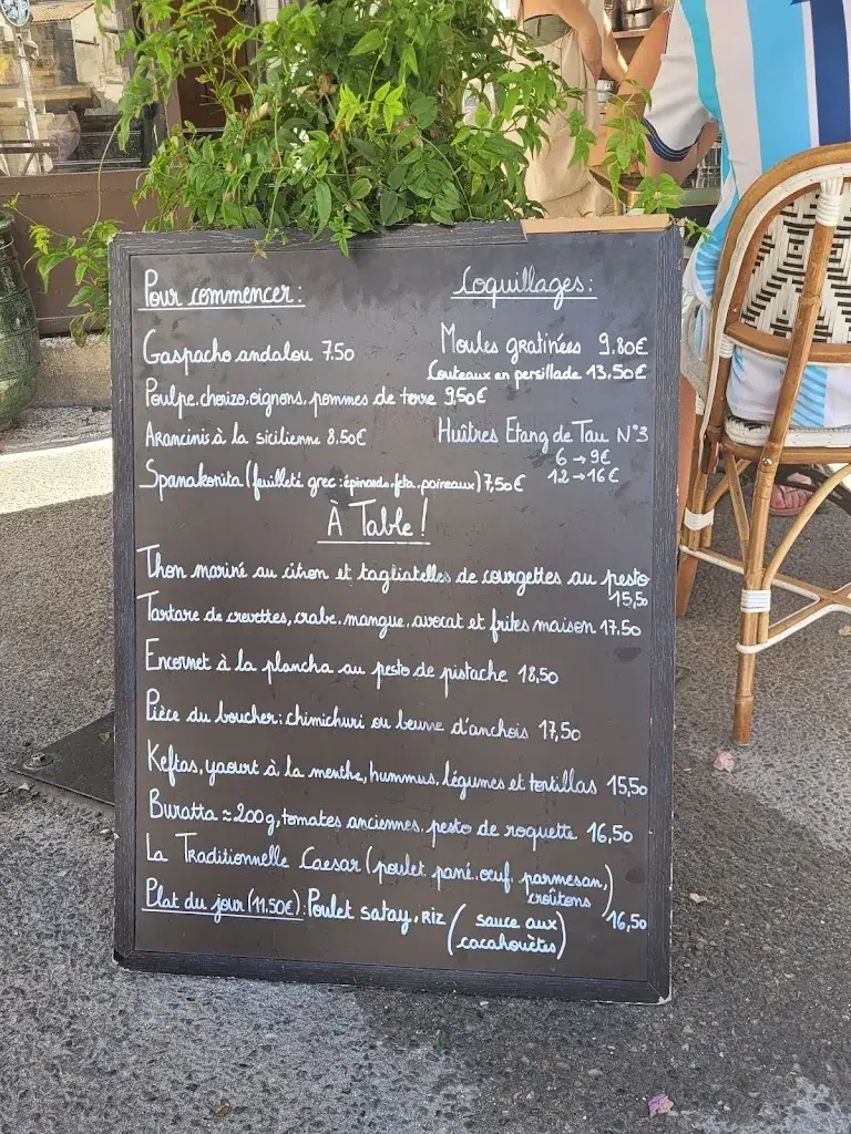 Menu_Bistrot populaire_Arles_image_4