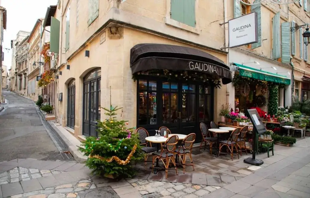 Gaudina restaurant in Arles