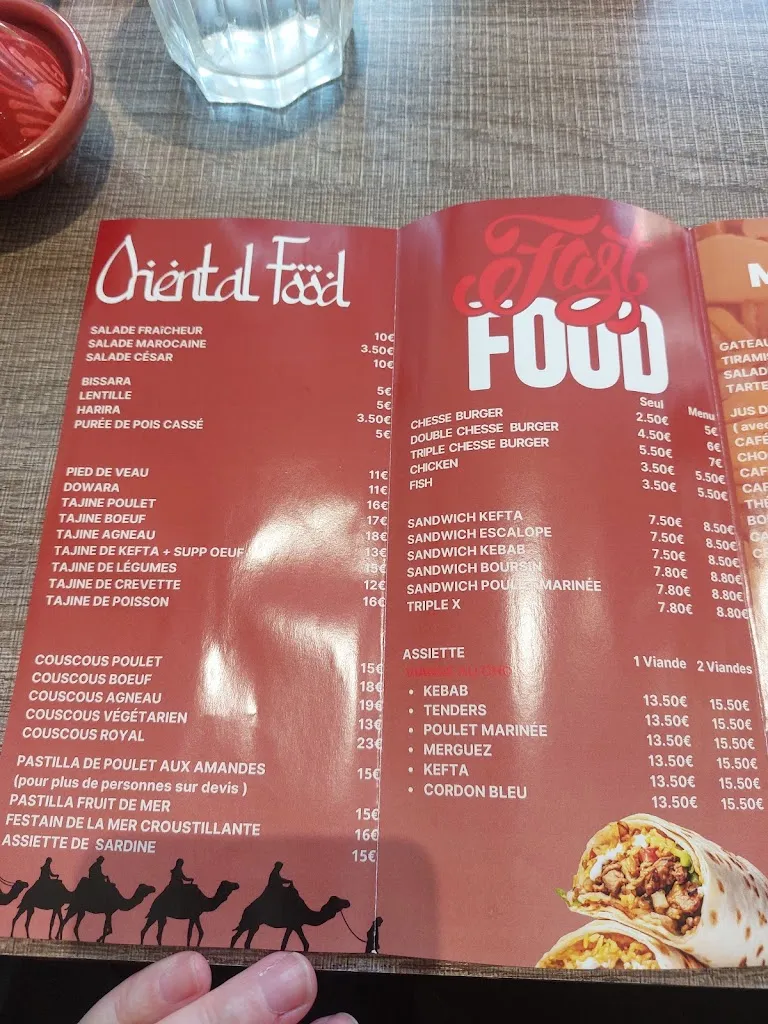 Menu_L' Oriental arles_Arles_immagine_3