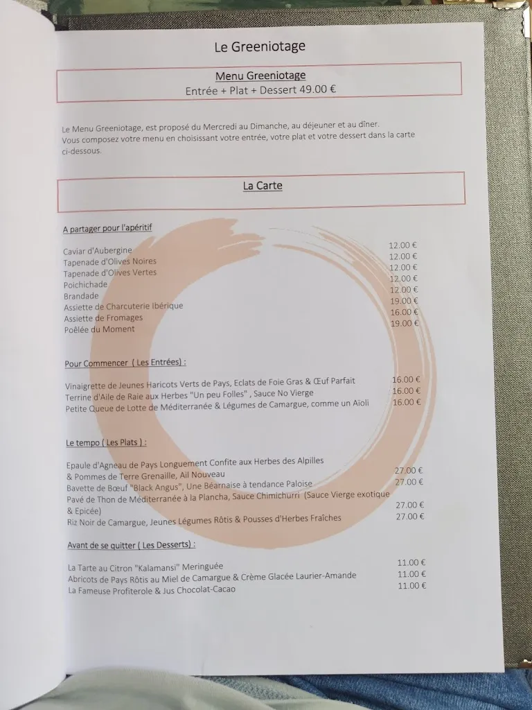 Menu_Les Maisons Rabanel_Arles_image_1