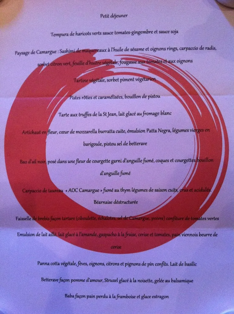 Menu_Les Maisons Rabanel_Arles_image_2