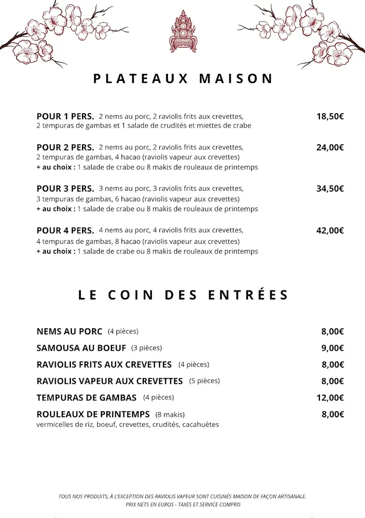 Menu_Apsara Restaurant_Arles_image_1