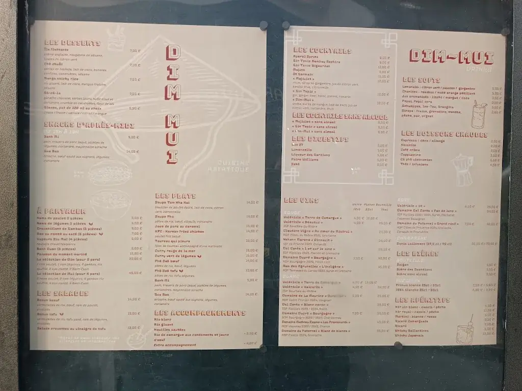 Menu_Restaurant DIM-MUI_Arles_image_1