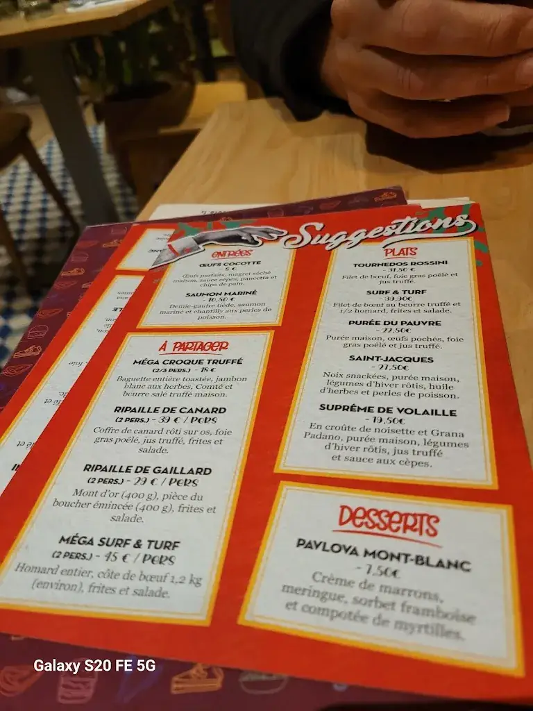 Menu_La Côte et l'Arête - Aucamville_Aucamville_image_1