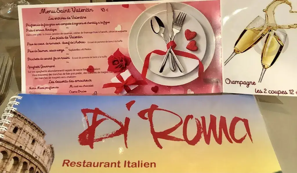 Menu_Restaurant Di Roma_Aucamville_image_3