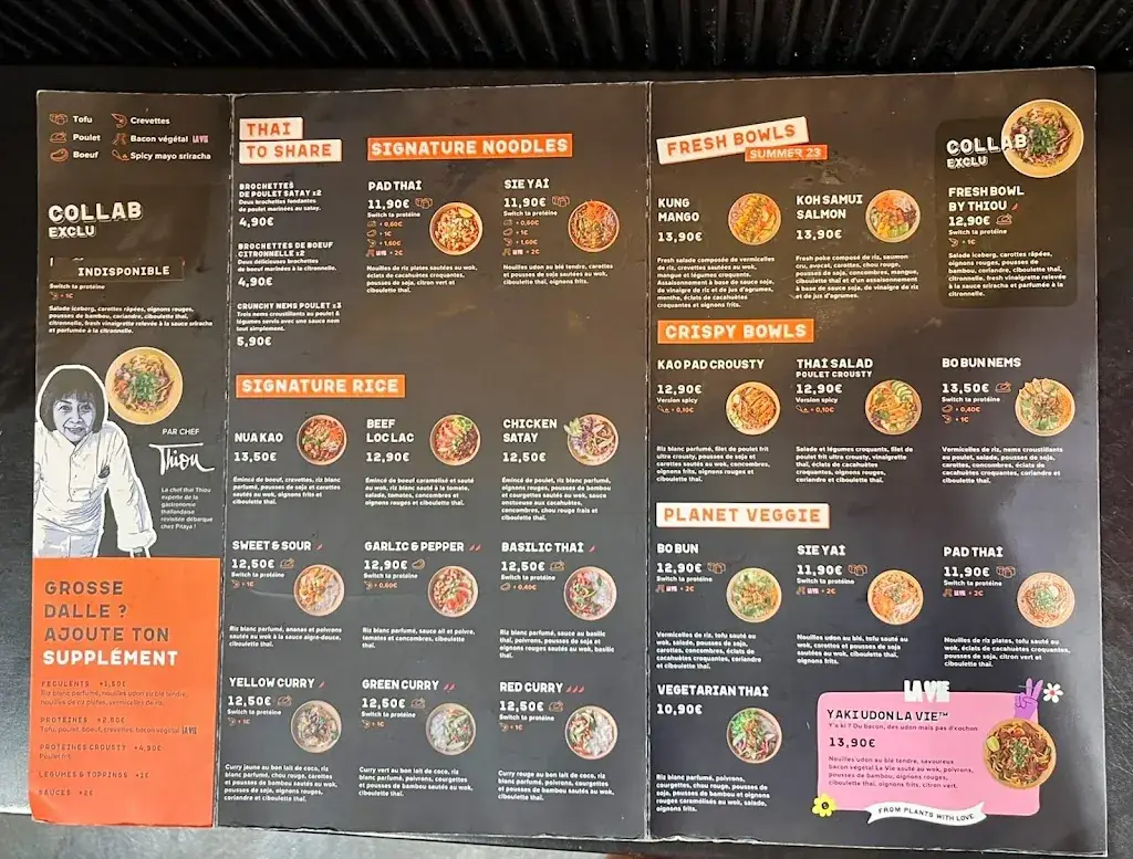 Menu_Pitaya Thaï Street Food - Toulouse Aucamville_Aucamville_image_3