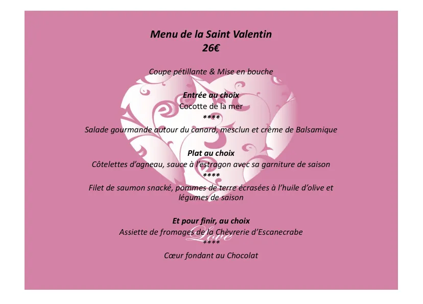 Menu_LE SAINT ANDRE_Saint-André_image_2