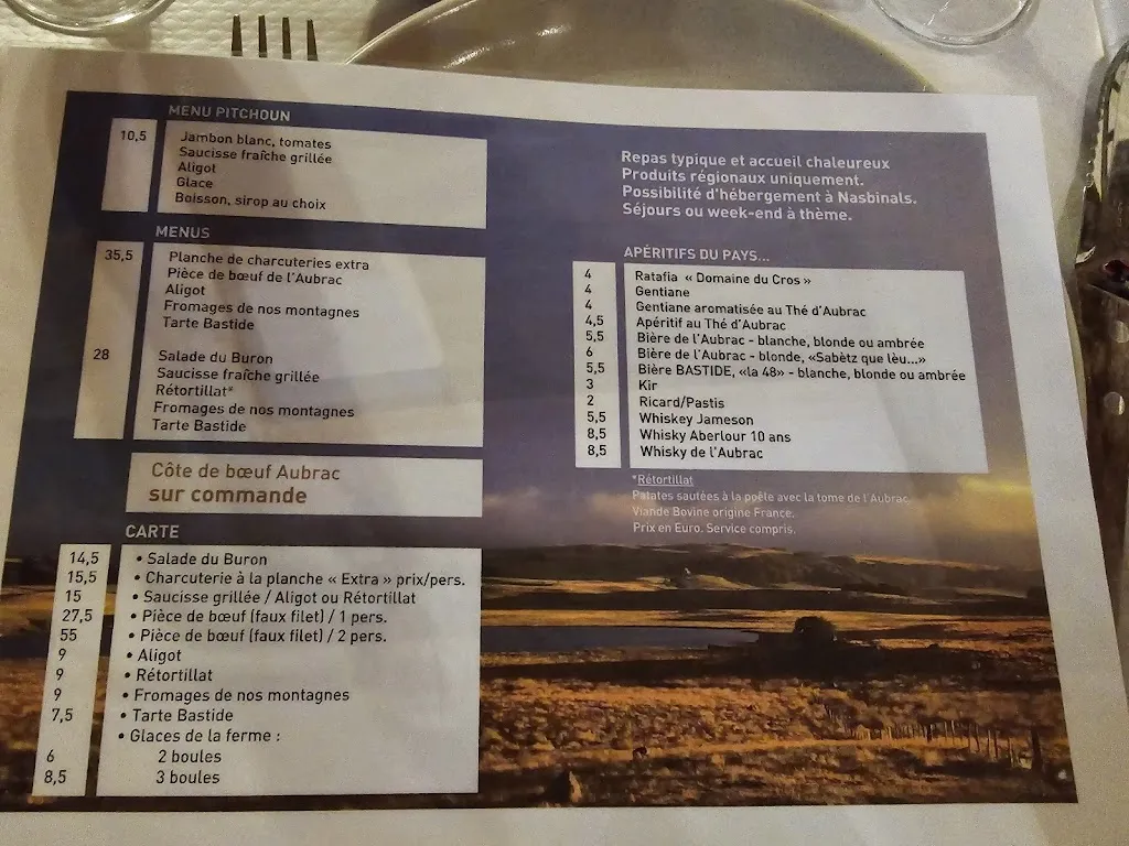 Menu_Le Buron de Born_Marchastel_image_2