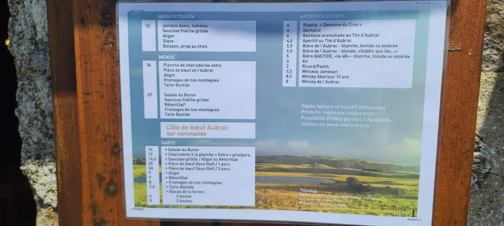 Menu_Le Buron de Born_Marchastel_image_4