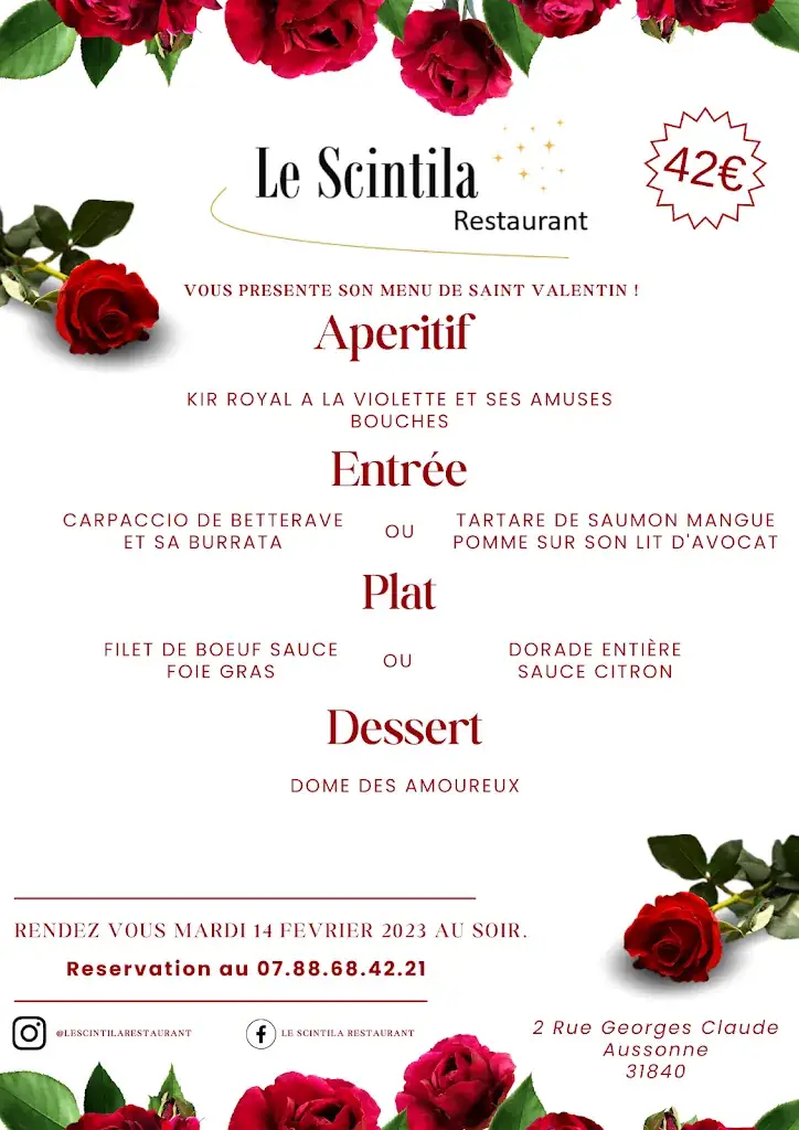 Menu_Le Scintila Restaurant_Aussonne_image_1