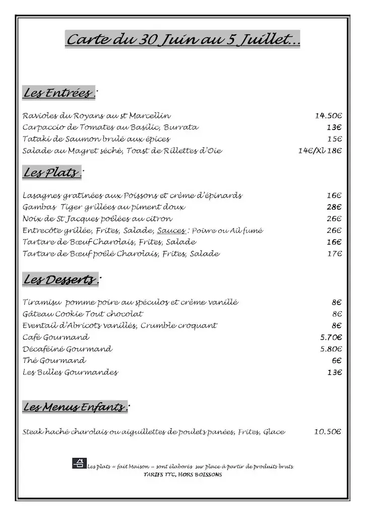 Menu_Restaurant L'Ardoise_Beauzelle_image_4