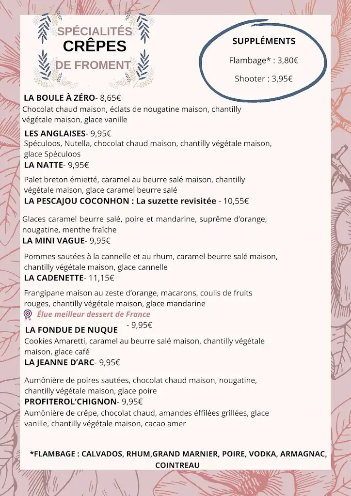 Menu_Crep'Chignon Restaurant_Cornebarrieu_imagen_1
