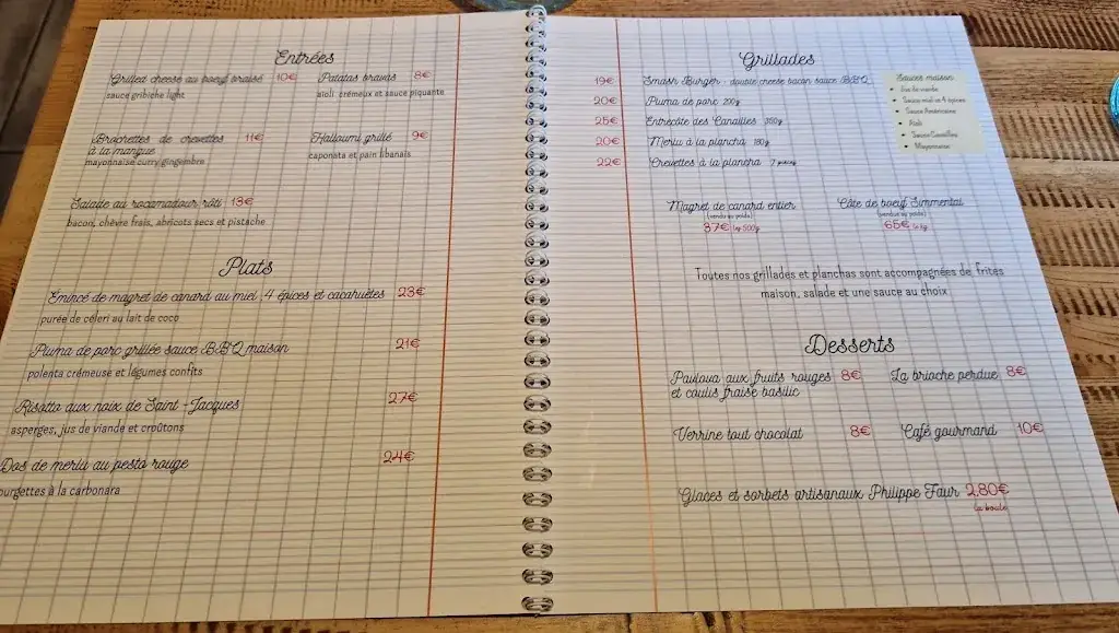 Menu_La Cantine des Canailles_Cornebarrieu_image_2