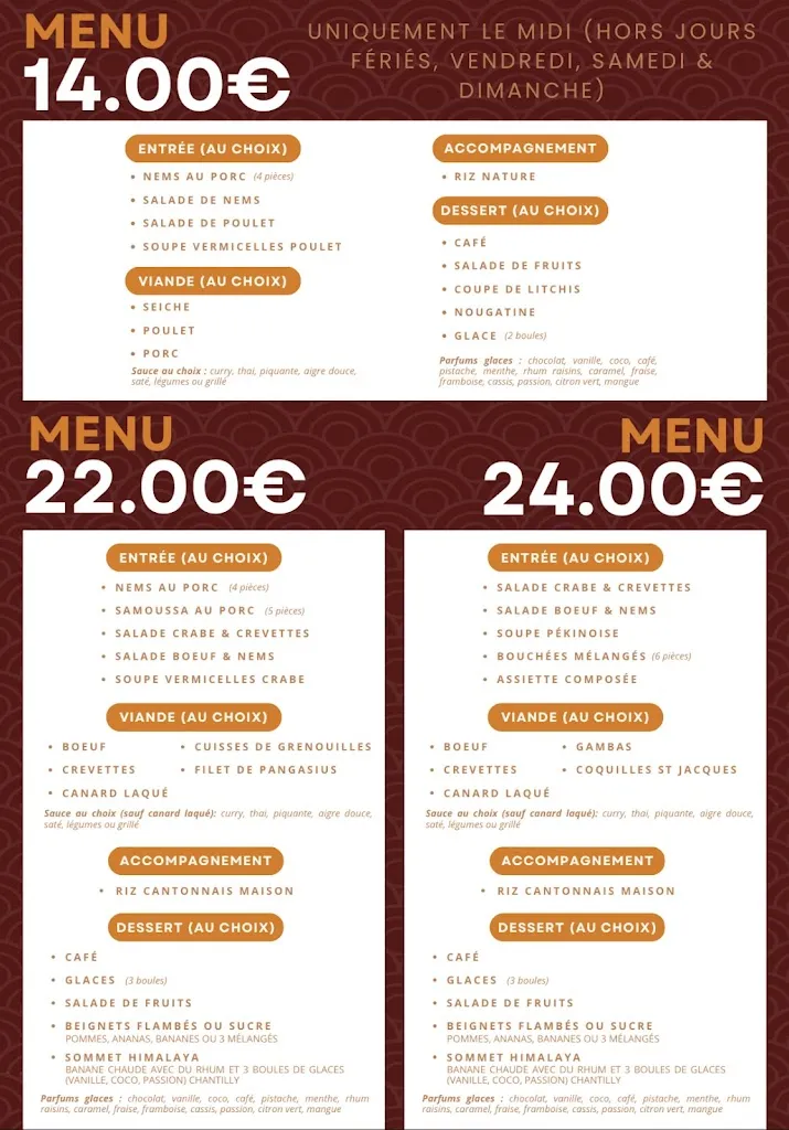 Menu_Restaurant Palais d'Asie_Aussonne_immagine_4