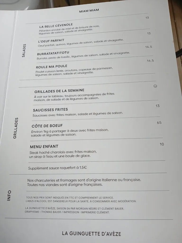 Menu_La Guinguette d'Avèze_Avèze_image_1