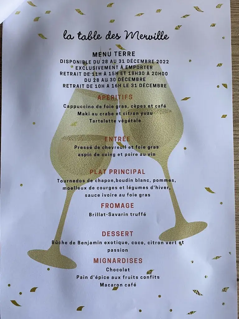 Menu_La Table Des Merville_Castanet-Tolosan_image_2