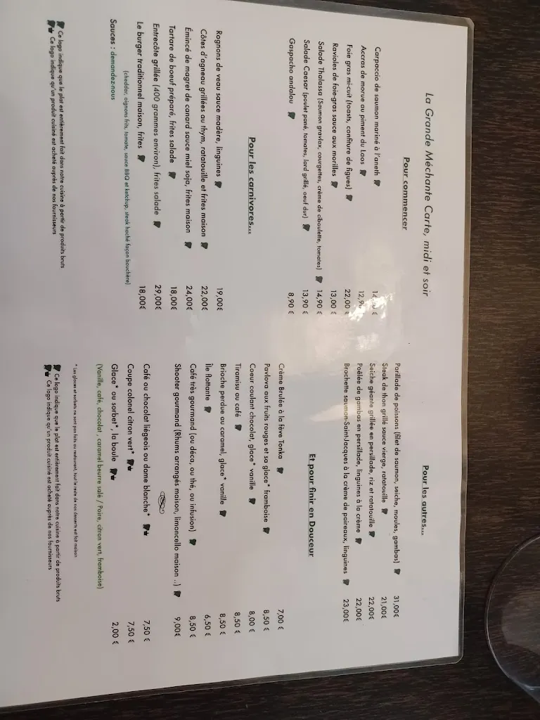 Menü_Le Grand Méchant Goût_Labège_Bild_1