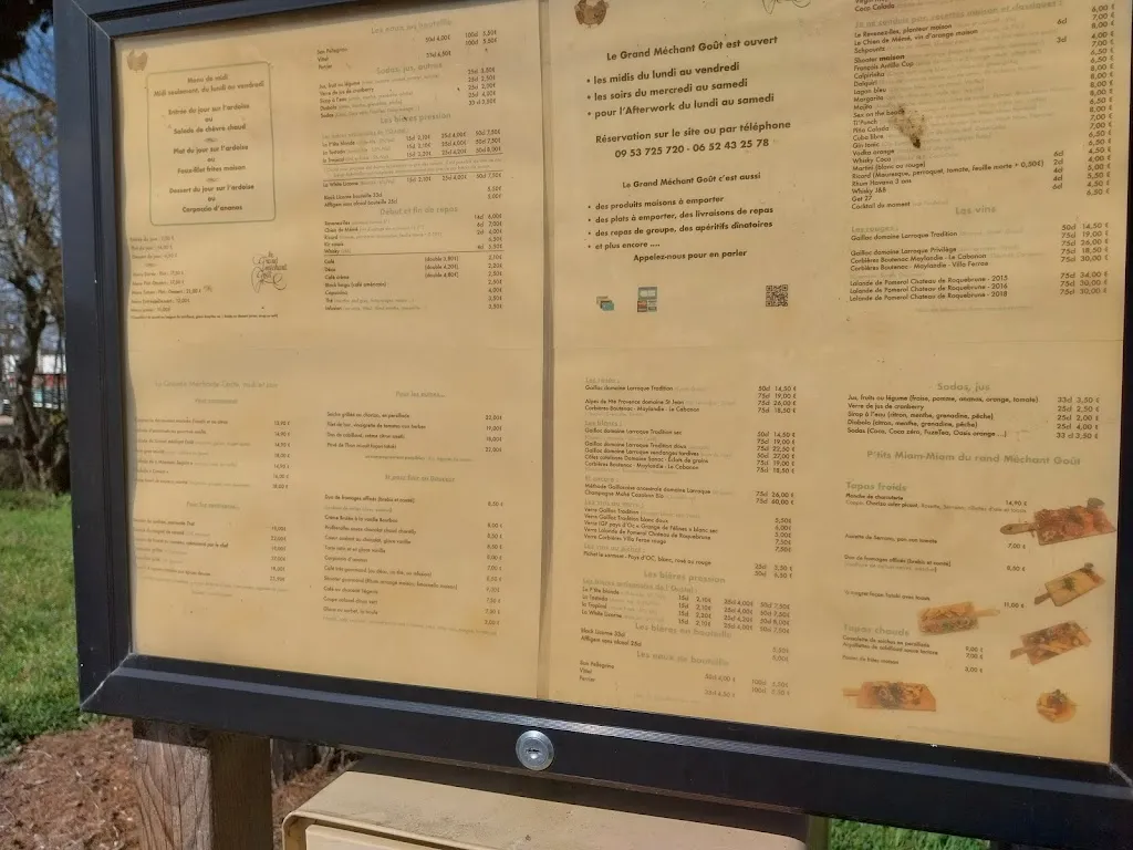 Menü_Le Grand Méchant Goût_Labège_Bild_2