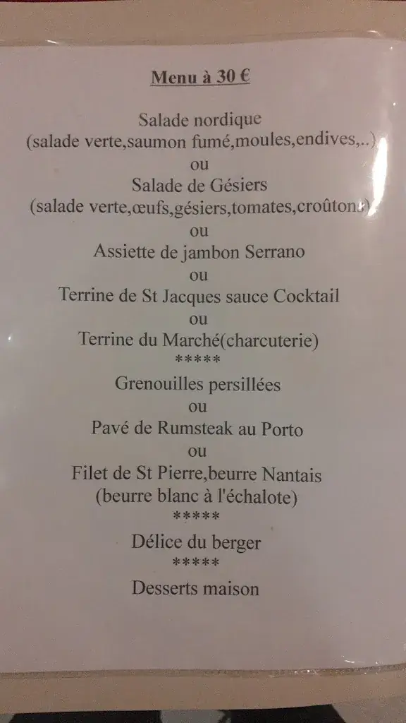 Menu_Restaurant Le Sportif_Lentigny_image_1