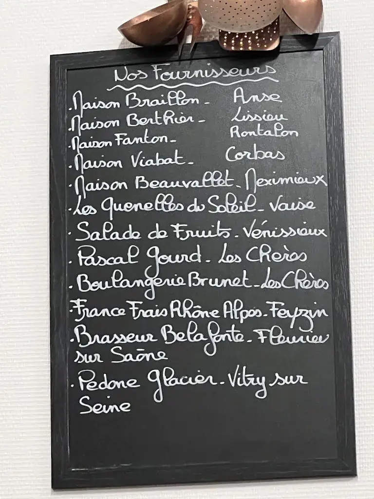 Menu_Bistrot du Marché chez Nénette. Bouchon Lyonnais_Chères_image_1