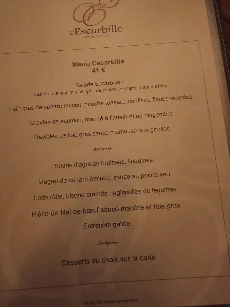 Menu_Restaurant l'Escarbille_Montgiscard_image_2