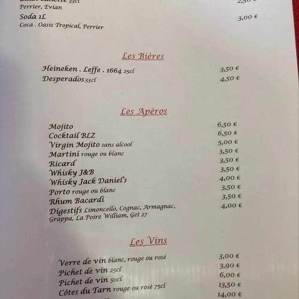 Menu_Pizza au Feu de Bois Casa Beluza Blz_Auterive_image_1