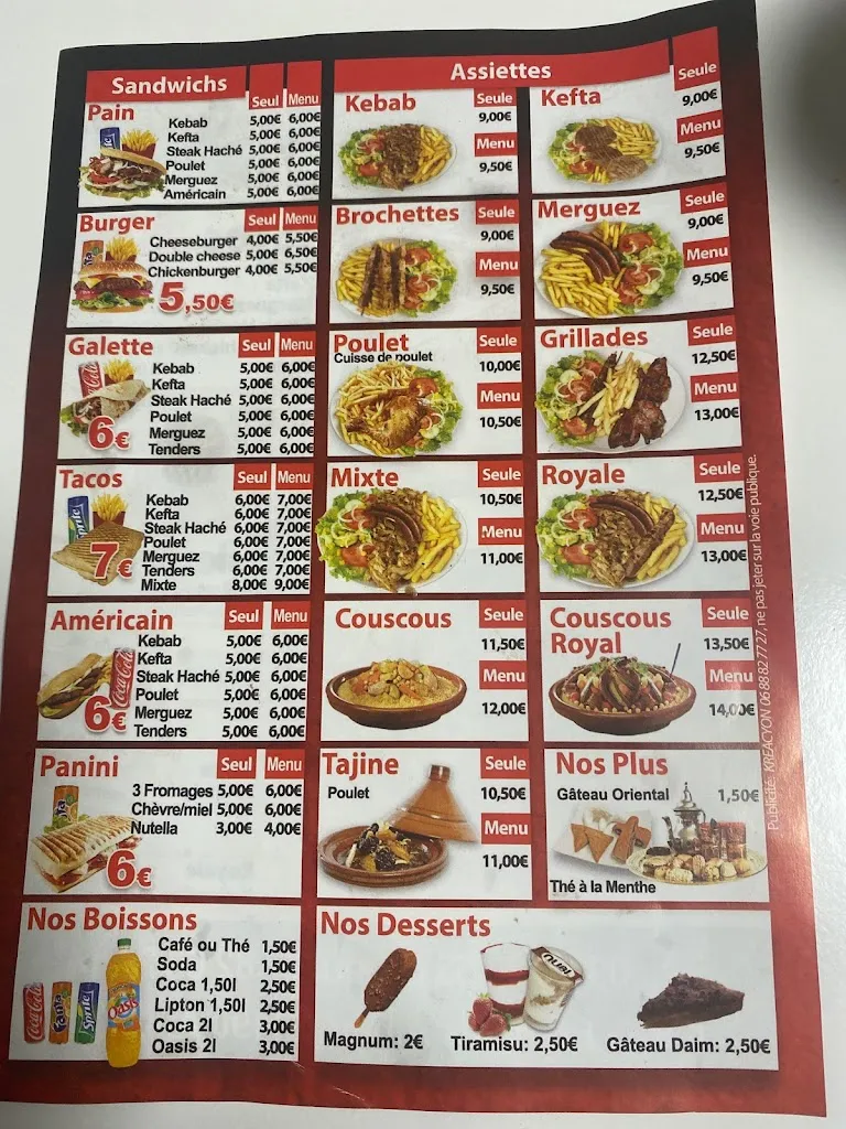 Menu_Les Quatres Saveurs_Auterive_image_1