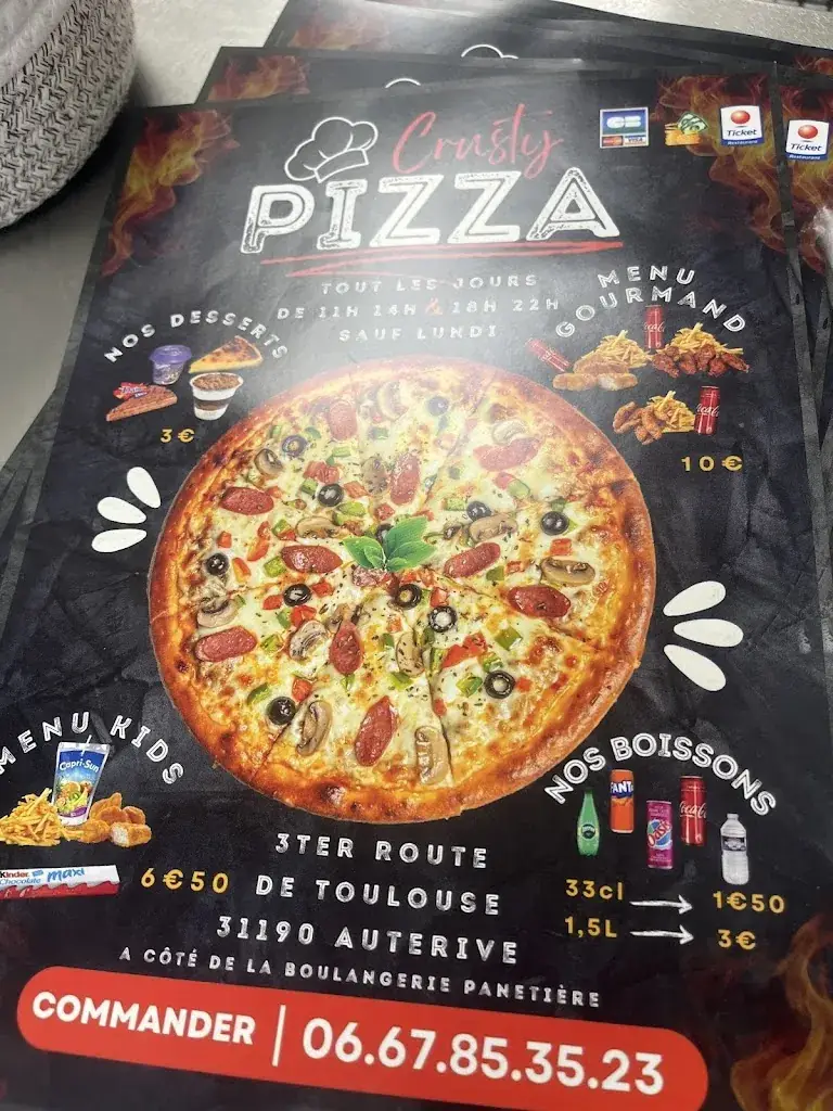 Menu_Crusty Pizza_Auterive_immagine_3