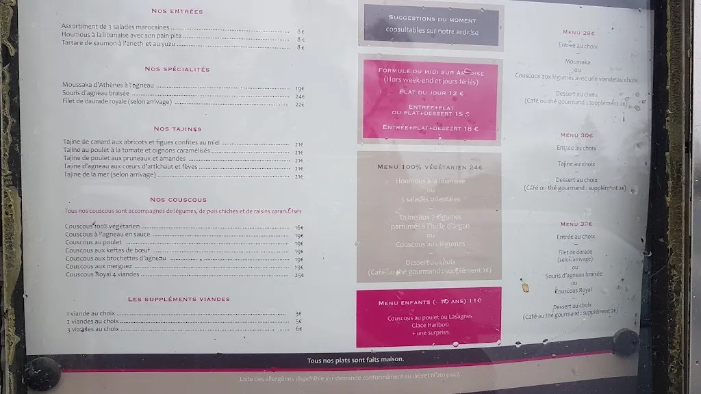 Restaurant Traiteur La Villa Méditerranéenne_Venerque_menu_image_1