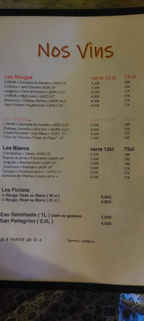 Menu_Le Comptoir des Négociants_Ax-les-Thermes_image_4