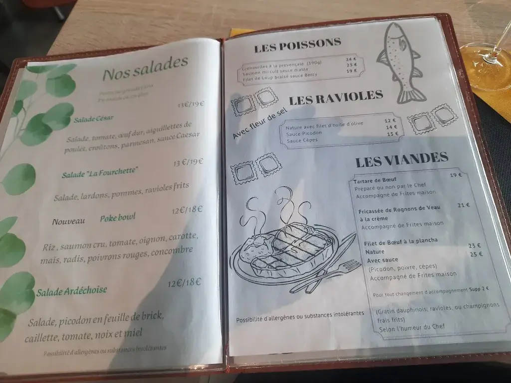 Menu_La Fourchette_Teil_image_2