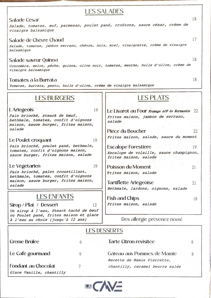 Menu_La Cave_Ax-les-Thermes_image_1