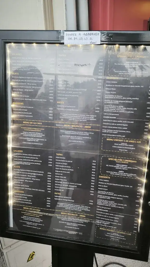 Menu_Casa Mauricio_Ax-les-Thermes_image_2