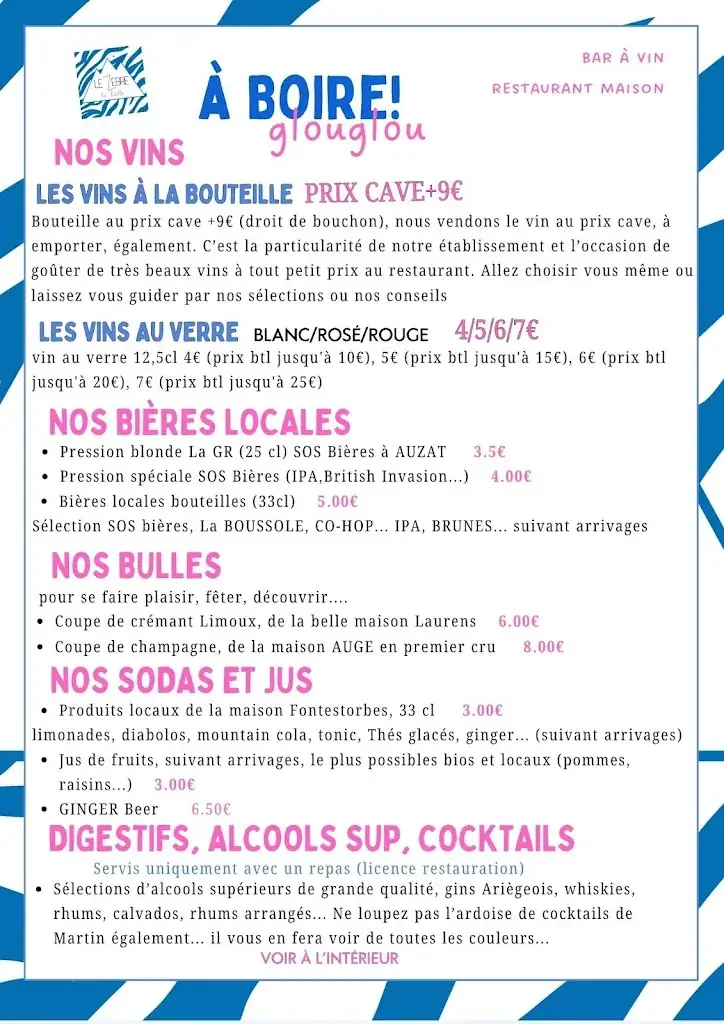 Menu_La Table du Zèbre_Ax-les-Thermes_image_4