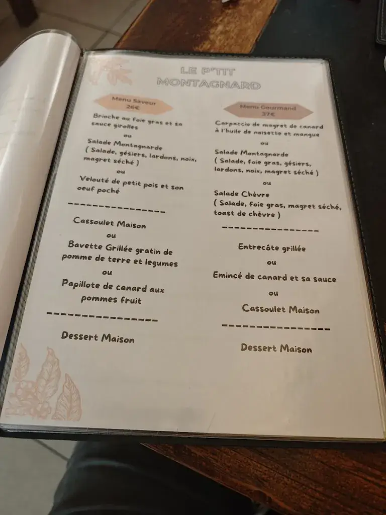 Menu_Le P'tit Montagnard_Ax-les-Thermes_image_1