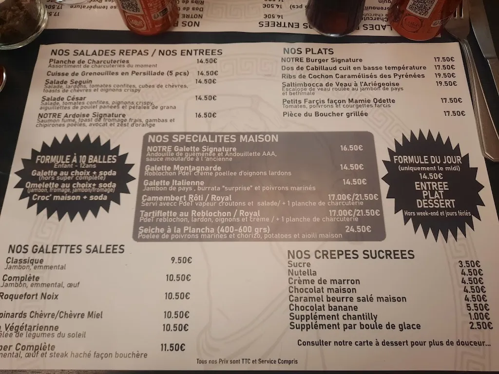 Menu_Restaurant Les Thermes_Ax-les-Thermes_image_4