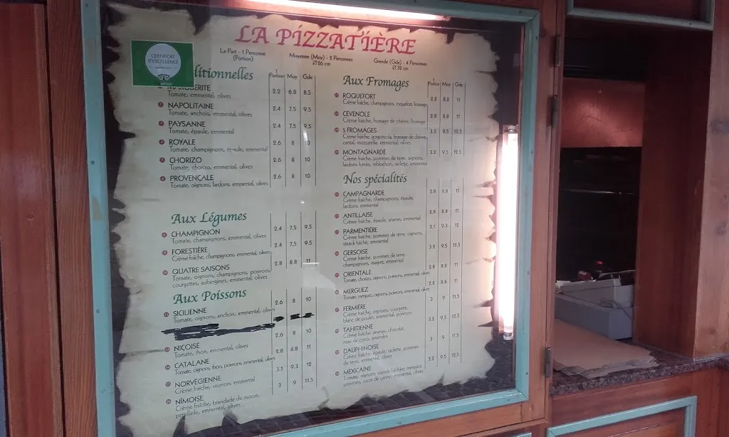 Menu_La Pizzatiere d'Ax_Ax-les-Thermes_image_1