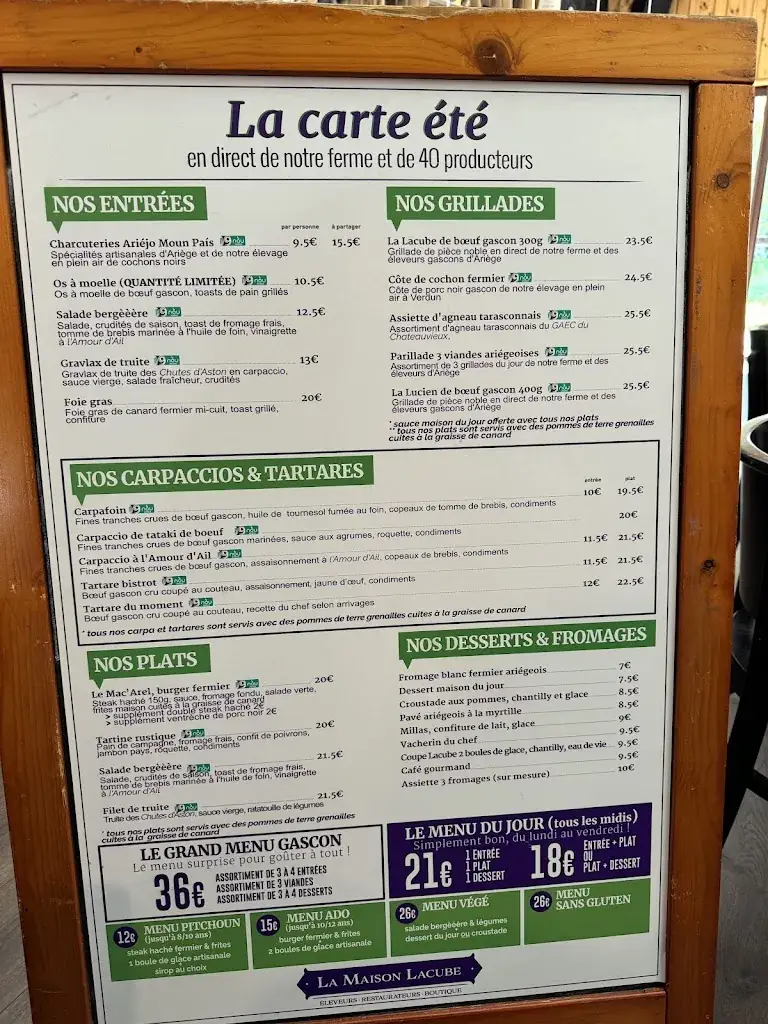 Menu_La Maison Lacube éleveurs_Cabannes_image_1