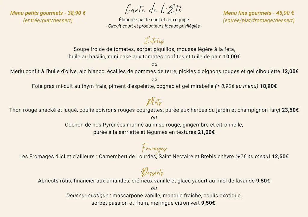 Menu_L'Assiette de Juliette_Bagnères-de-Bigorre_image_1