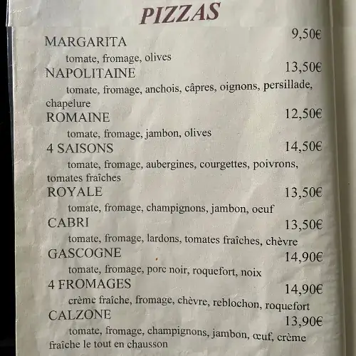 Menu_Restaurant La Fontaine_Bagnères-de-Bigorre_image_2