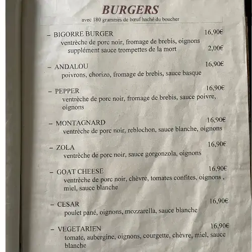 Menu_Restaurant La Fontaine_Bagnères-de-Bigorre_image_4