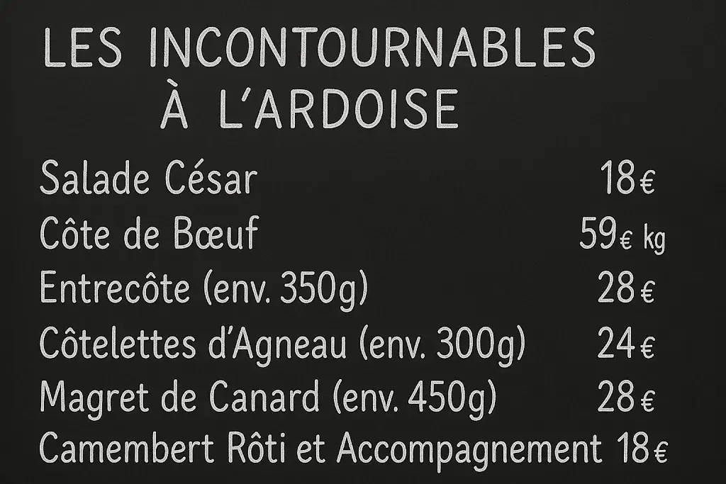 Menu_LA FABRIQUE DU TERROIR_Bagnères-de-Bigorre_image_1