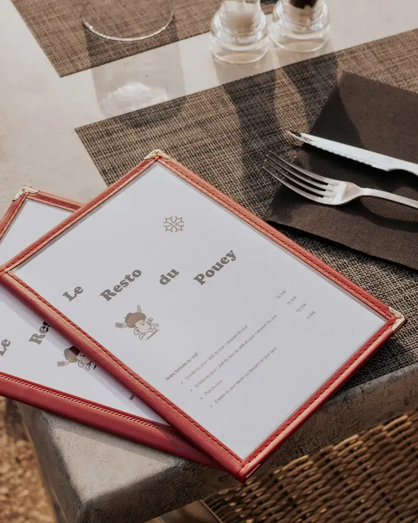 Menu_Le Resto du Pouey_Bagnères-de-Bigorre_image_1