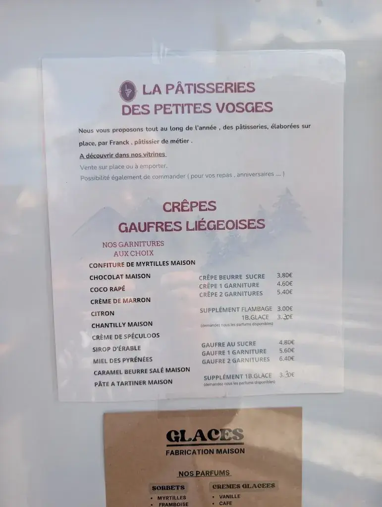 Menu_Les Petites Vosges_Bagnères-de-Bigorre_image_1