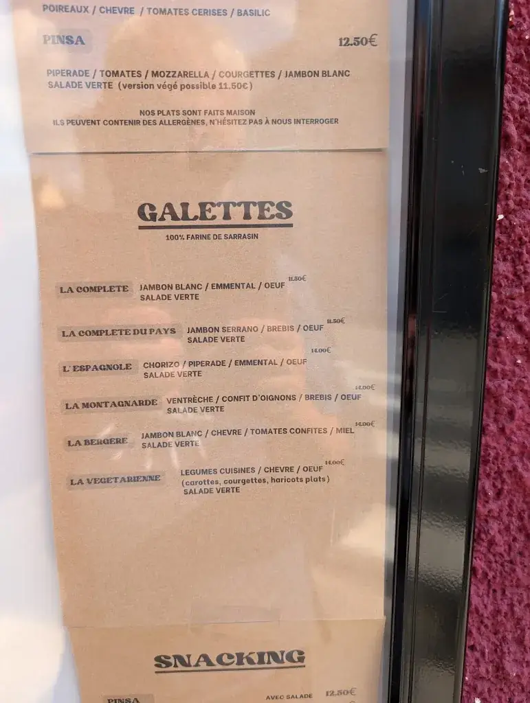 Menu_Les Petites Vosges_Bagnères-de-Bigorre_image_2