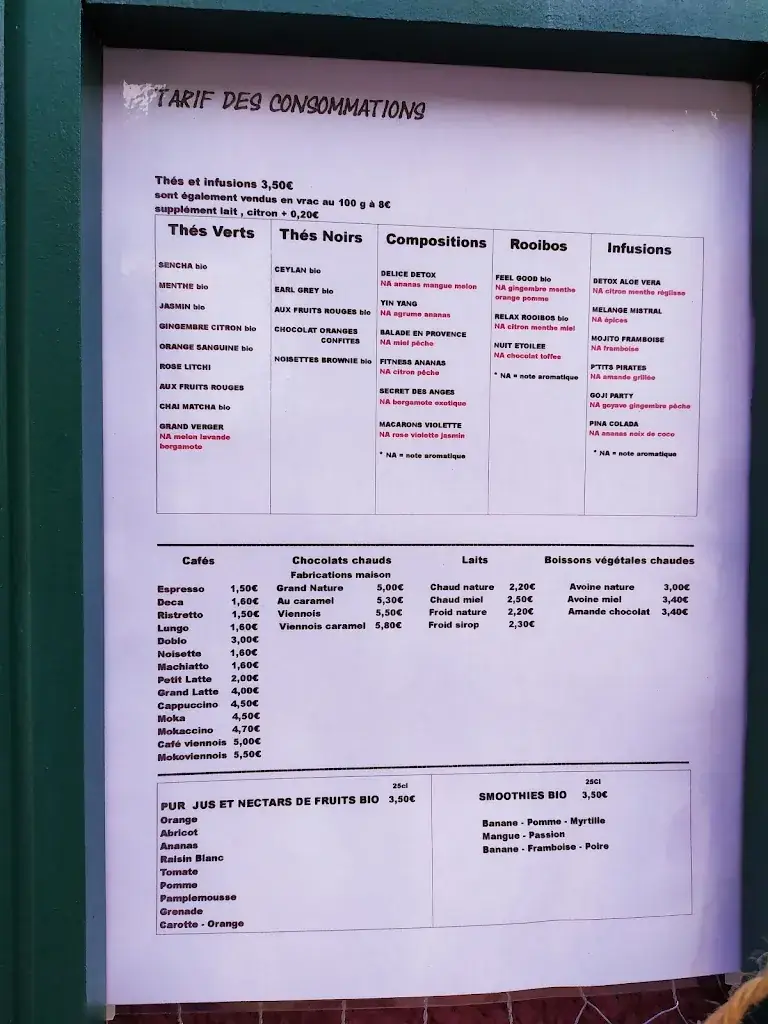 Menu_Les Petites Vosges_Bagnères-de-Bigorre_image_4