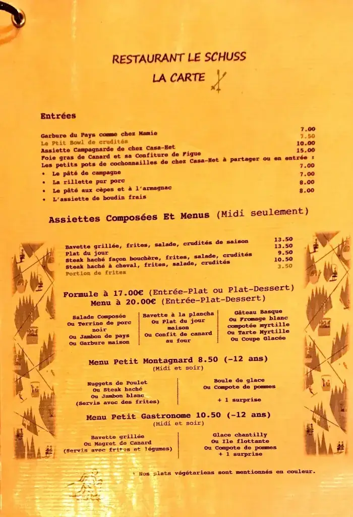 Menu_Le Schuss_Bagnères-de-Bigorre_image_2