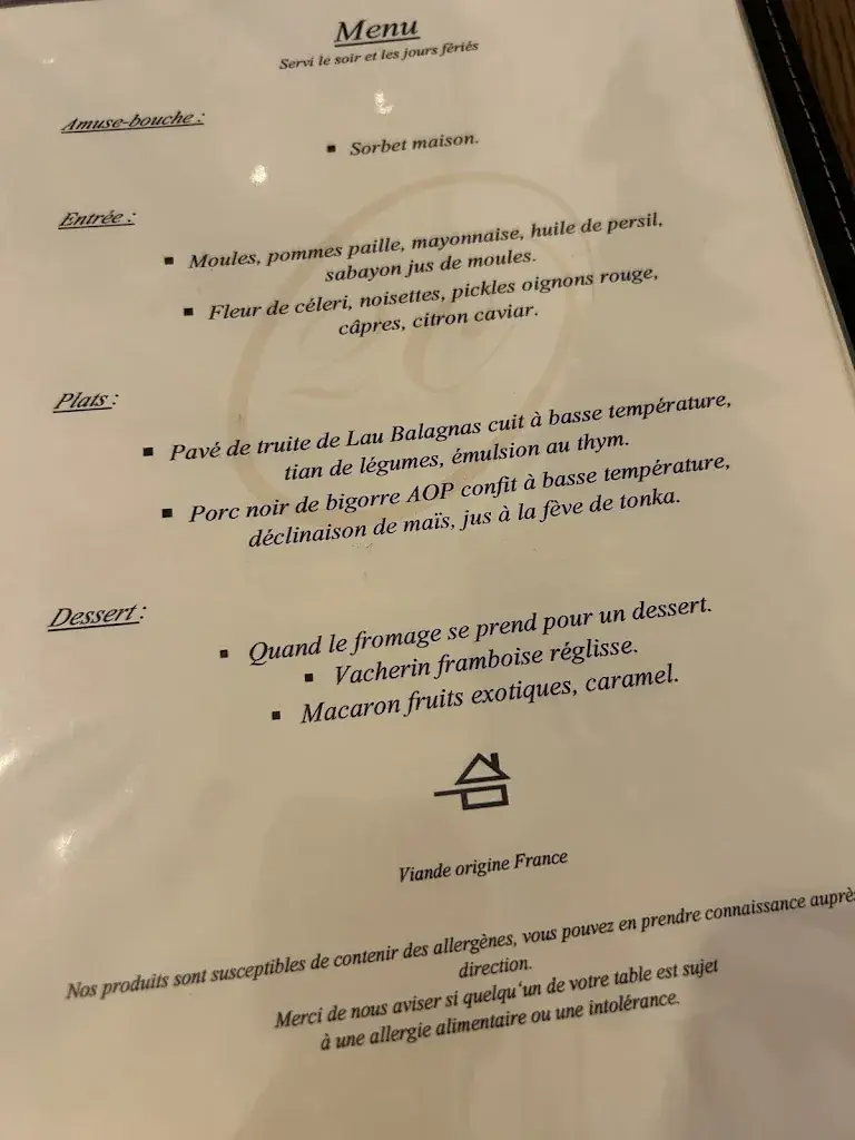 Menu_O2C Restaurant_Bagnères-de-Bigorre_image_2